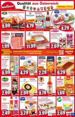 Seite 11 des Norma Prospekts Aktuelle Angebote