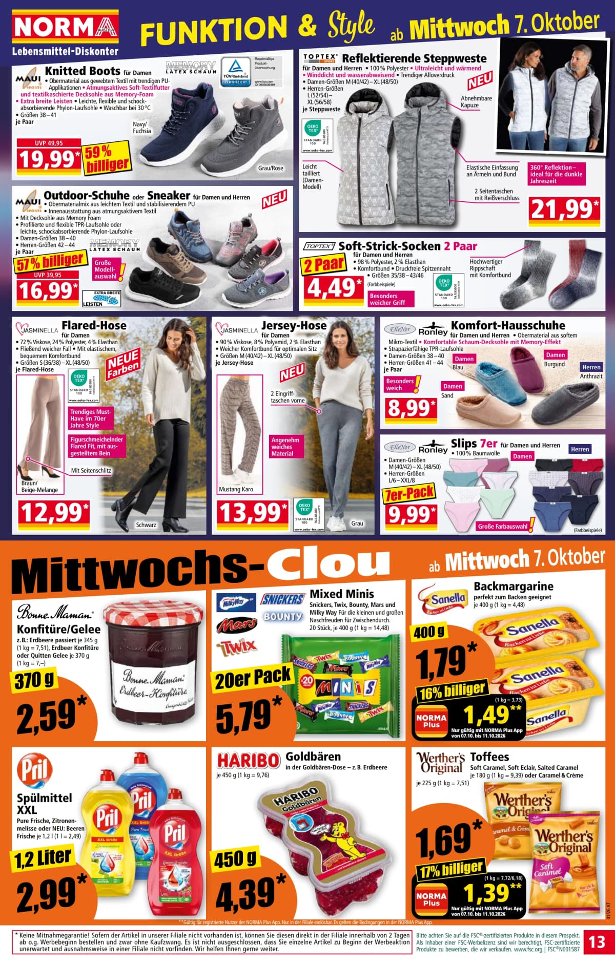 Seite 13 des Norma Flugblatts – Aktuelle Angebote