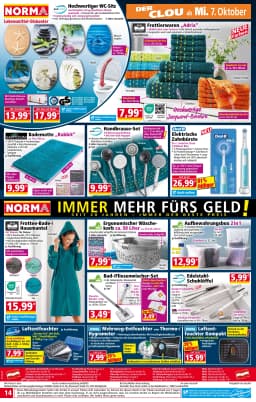 Seite 14 des Norma Prospekts Aktuelle Angebote