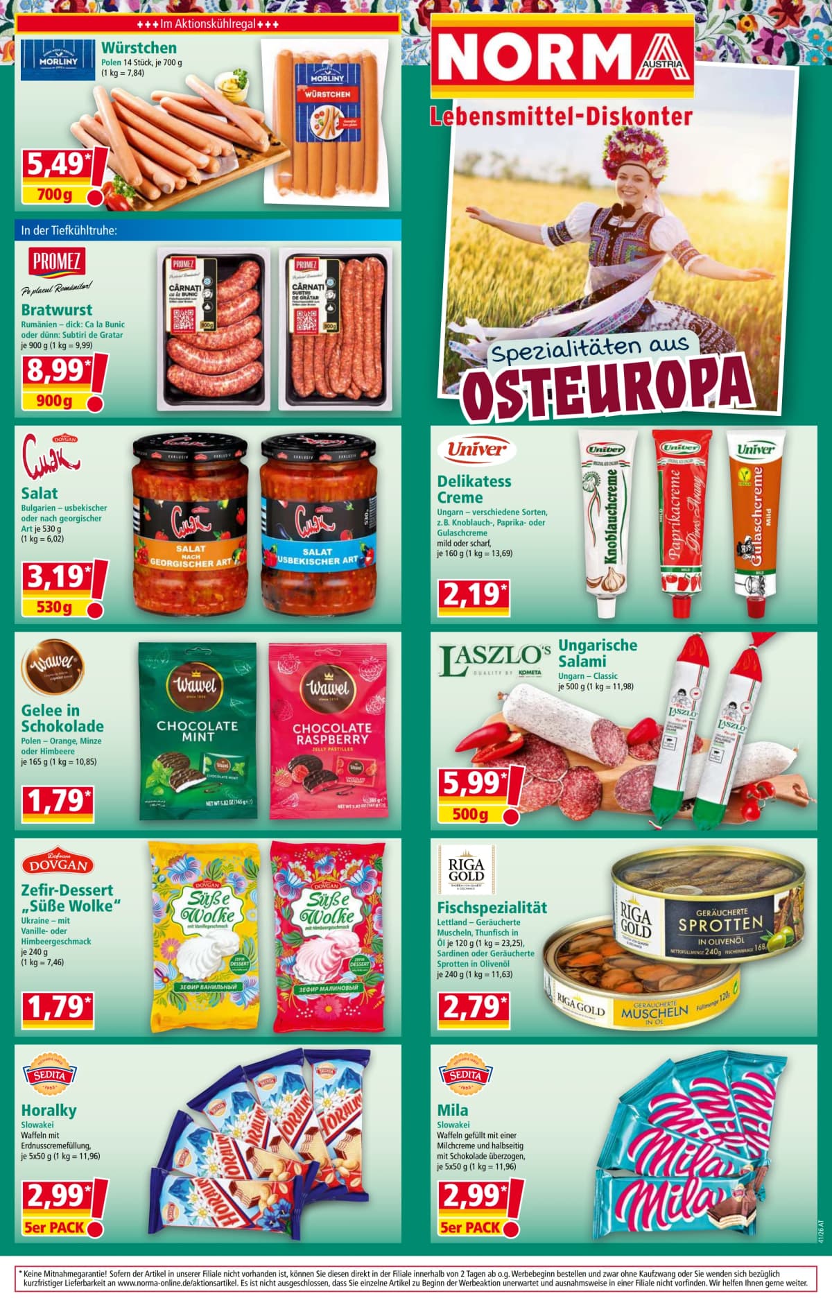 Seite 15 des Norma Flugblatts – Aktuelle Angebote