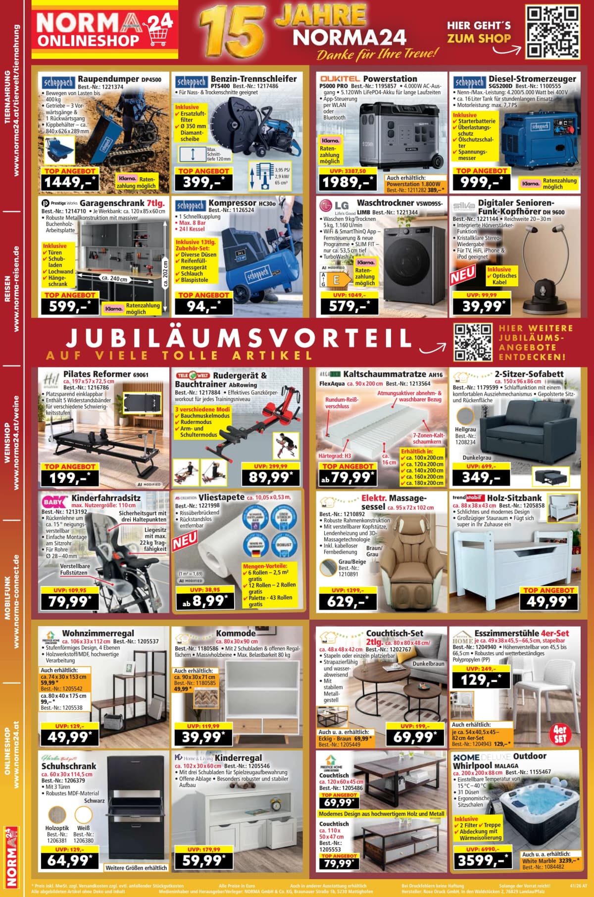 Seite 20 des Norma Flugblatts – Aktuelle Angebote