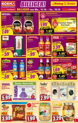 Seite 7 des Norma Prospekts Aktuelle Angebote