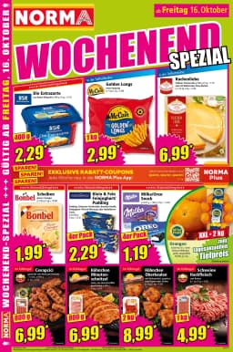 Seite 16 des Norma Prospekts Aktuelle Angebote