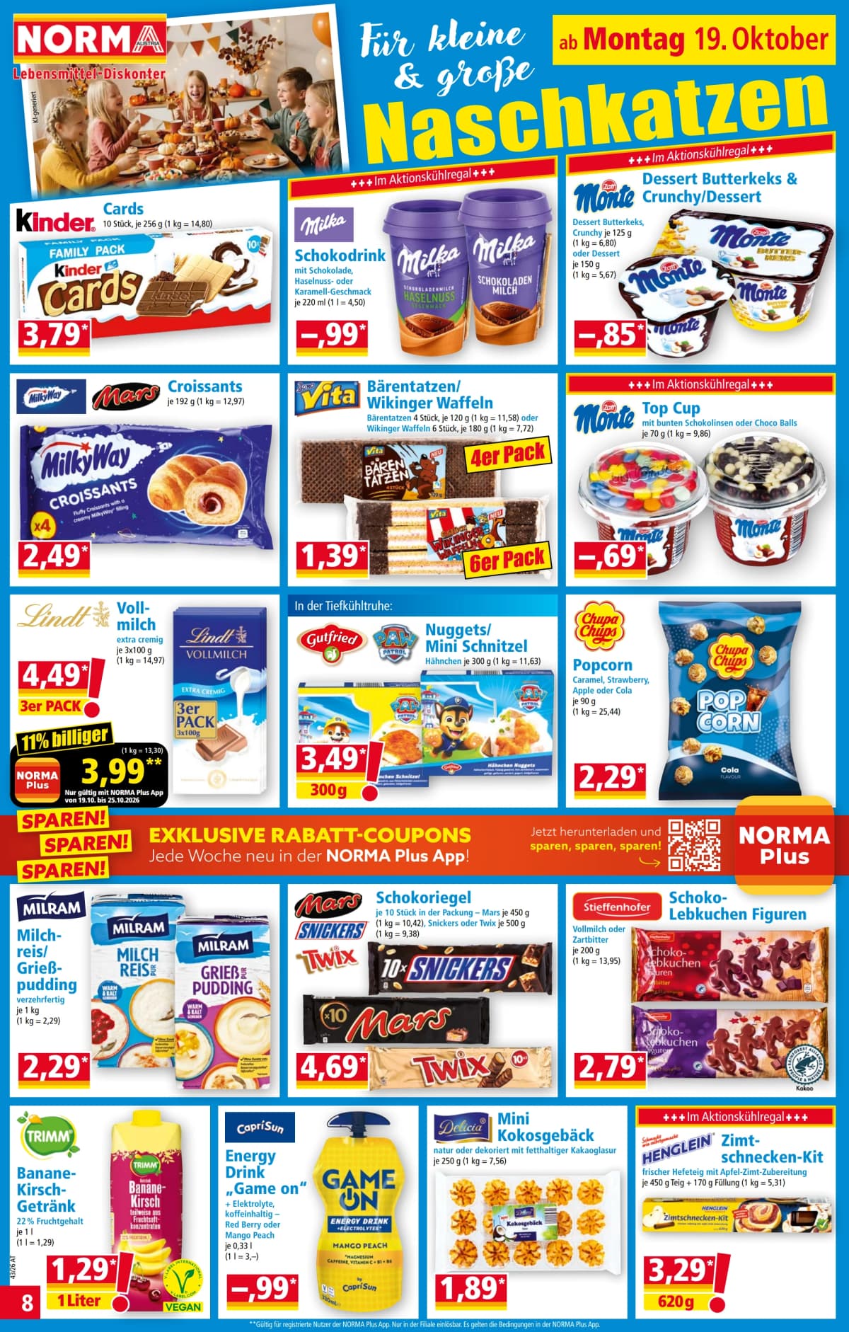 Seite 8 des Norma Flugblatts – Aktuelle Angebote