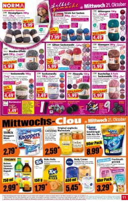 Seite 11 des Norma Prospekts Aktuelle Angebote