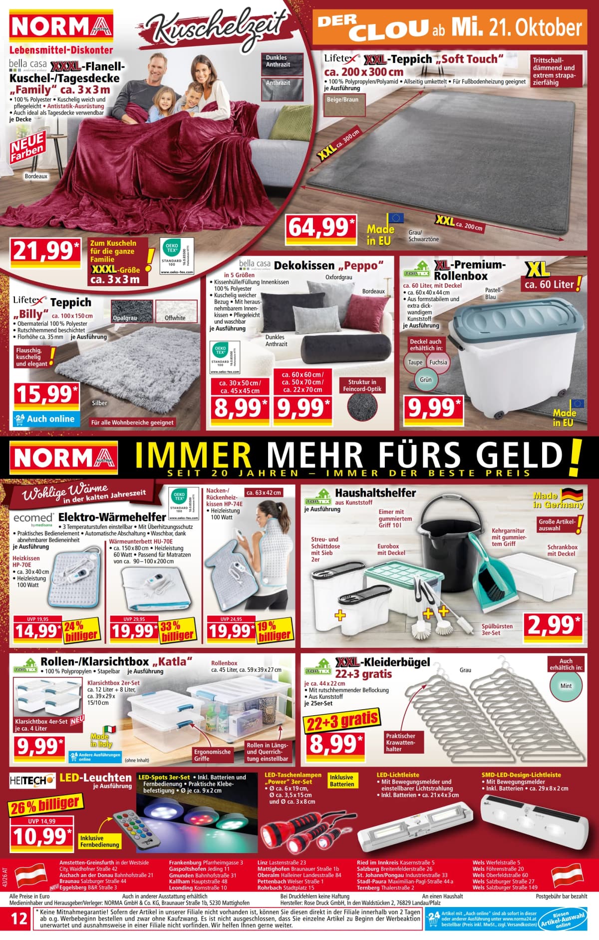 Seite 12 des Norma Flugblatts – Aktuelle Angebote