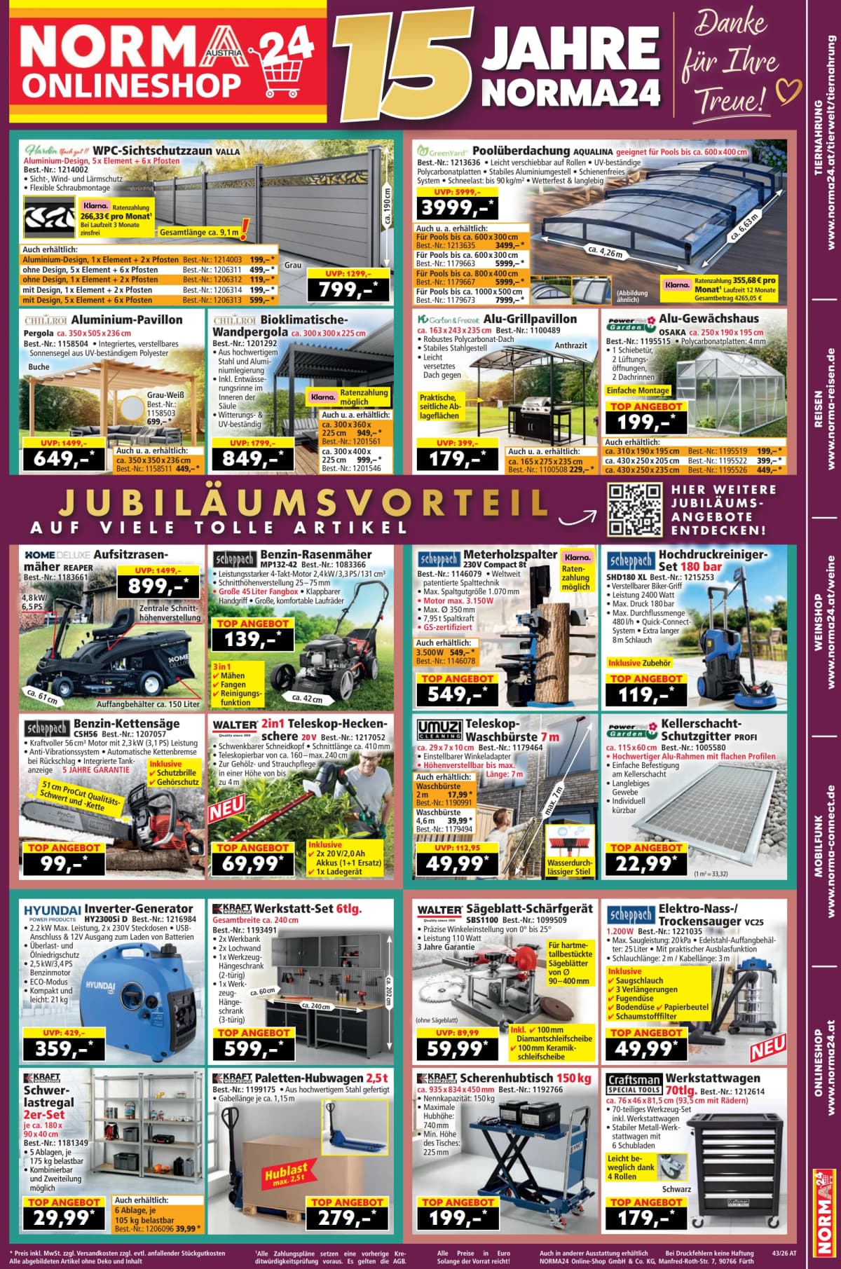 Seite 17 des Norma Flugblatts – Aktuelle Angebote