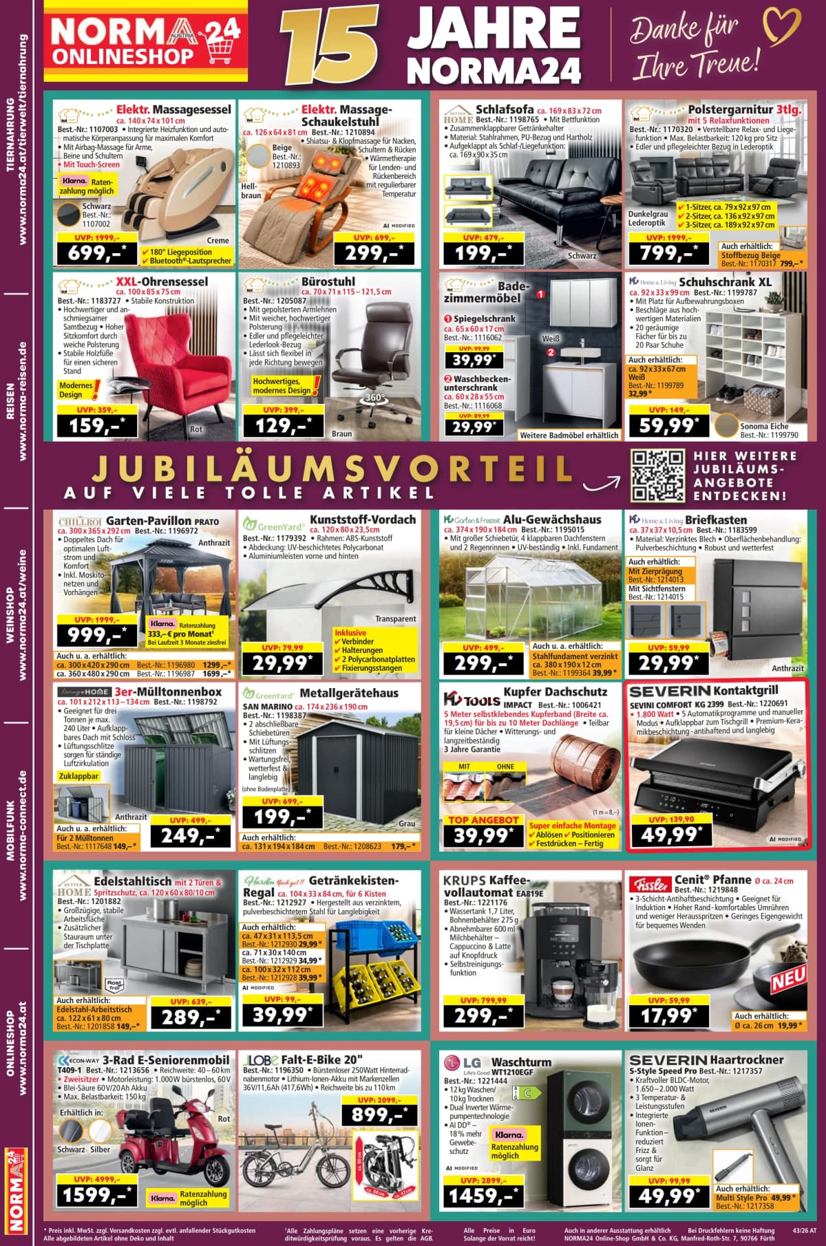 Seite 18 des Norma Flugblatts – Aktuelle Angebote