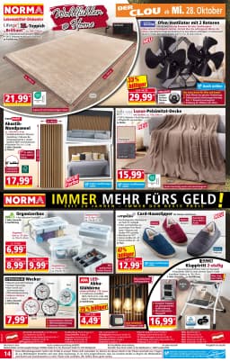 Seite 14 des Norma Prospekts Aktuelle Angebote