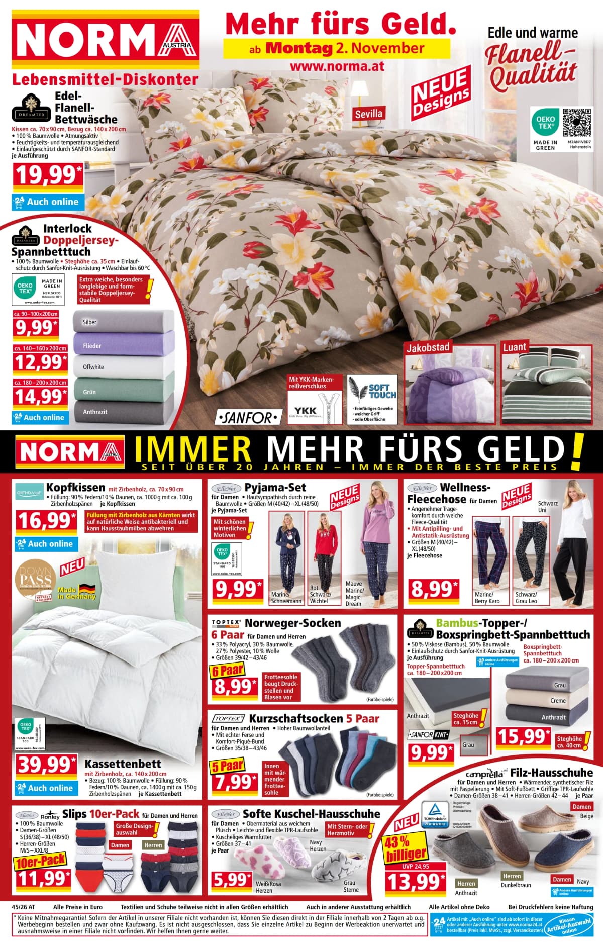Titelblatt des Norma Prospekts Aktuelle Angebote