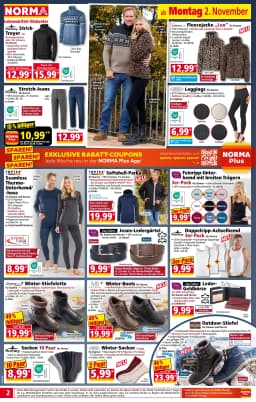 Seite 2 des Norma Prospekts Aktuelle Angebote