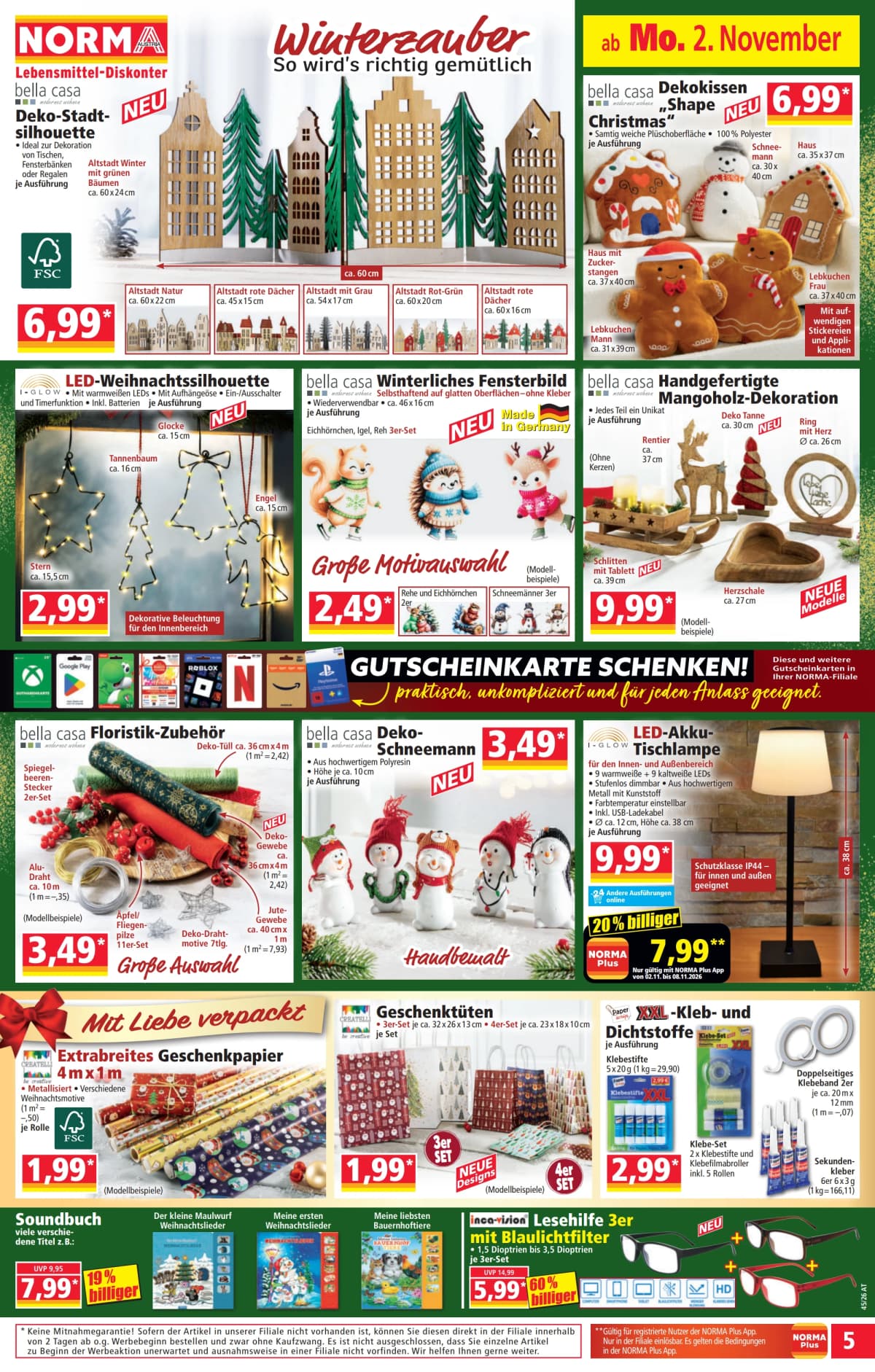 Seite 5 des Norma Flugblatts – Aktuelle Angebote