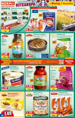 Seite 10 des Norma Prospekts Aktuelle Angebote
