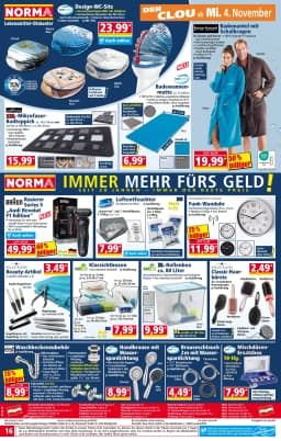 Seite 16 des Norma Prospekts Aktuelle Angebote