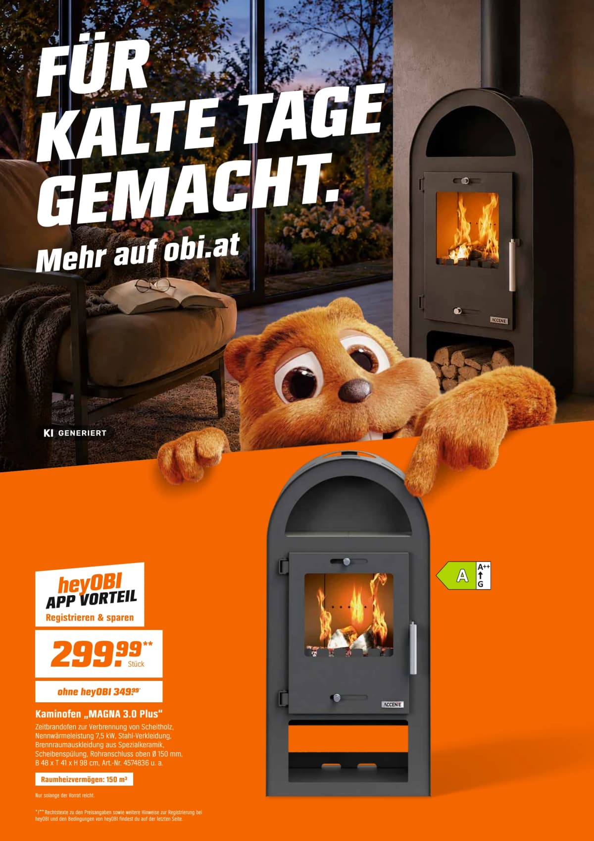 Seite 4 des Obi Flugblatts – Super Deals October