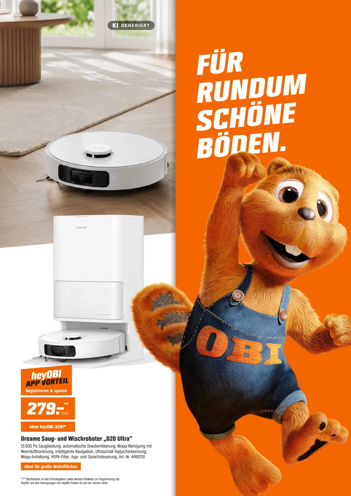 Seite 7 des Obi Flugblatts – Super Deals October