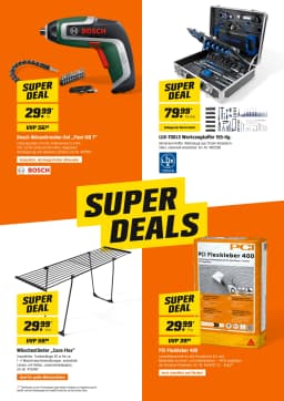 Seite 10 des Obi Prospekts Super Deals October