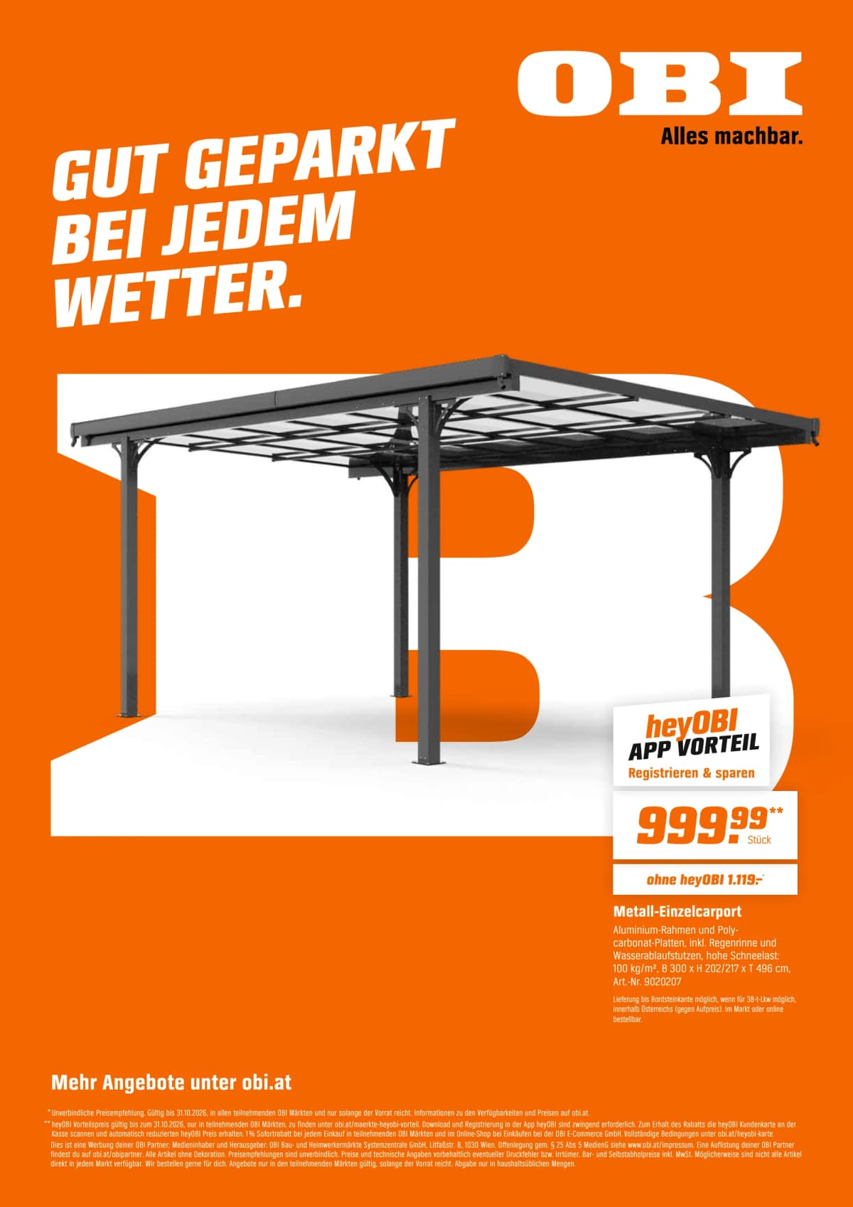 Seite 12 des Obi Flugblatts – Super Deals October