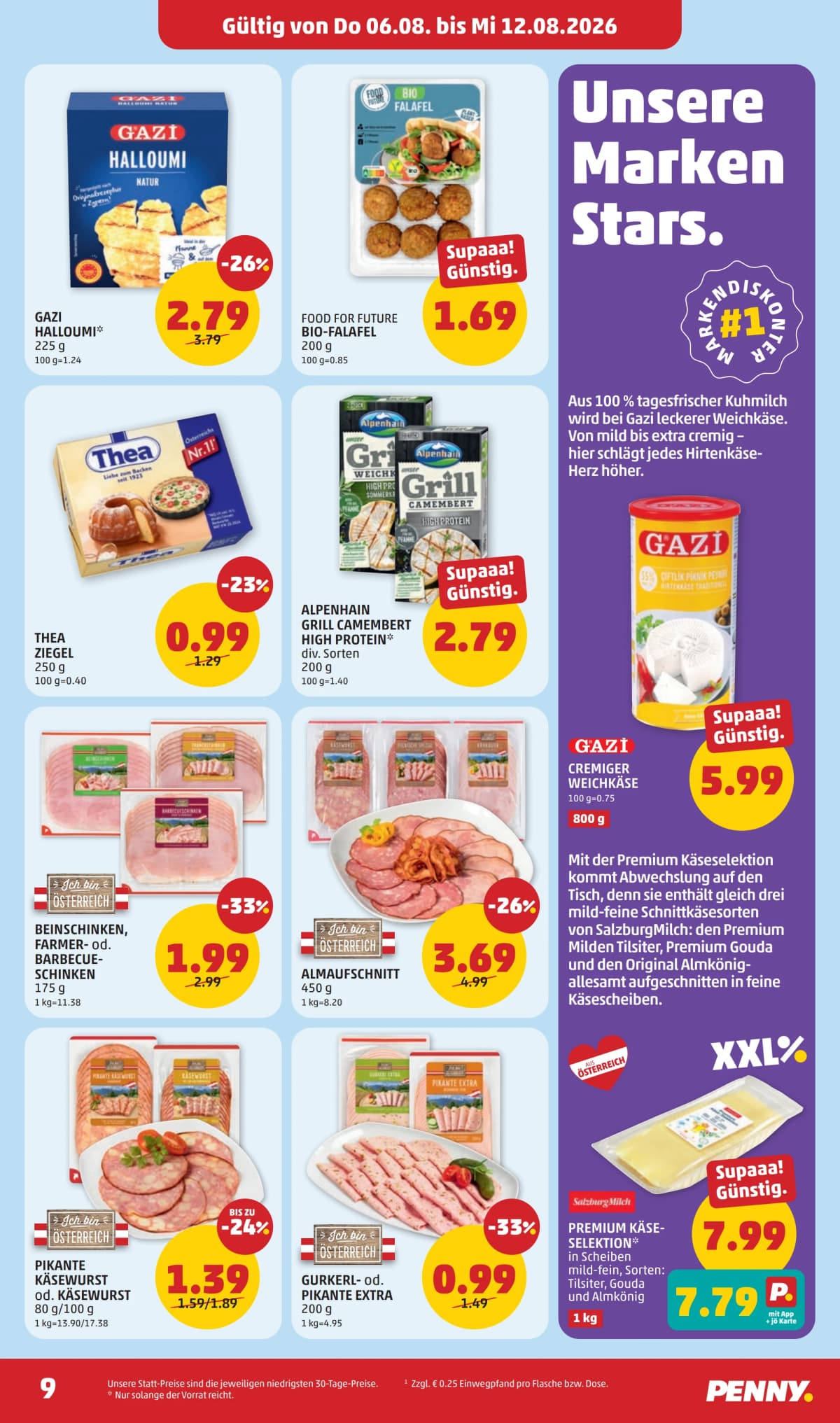Seite 9 des Penny Flugblatts – Aktuelle Angebote ab 23.08.2026.