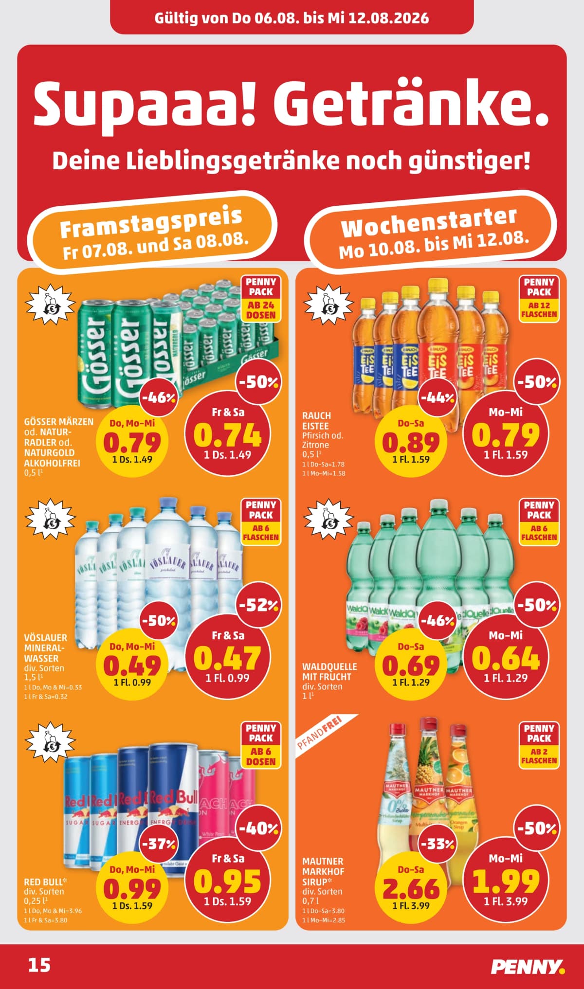 Seite 15 des Penny Flugblatts – Aktuelle Angebote ab 23.08.2026.