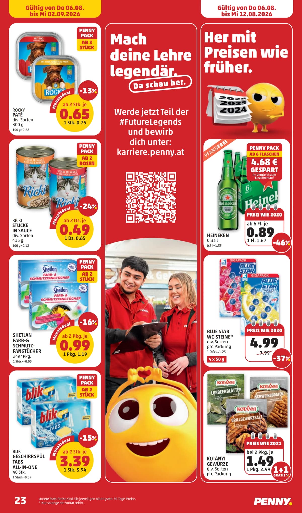 Seite 23 des Penny Flugblatts – Aktuelle Angebote ab 23.08.2026.