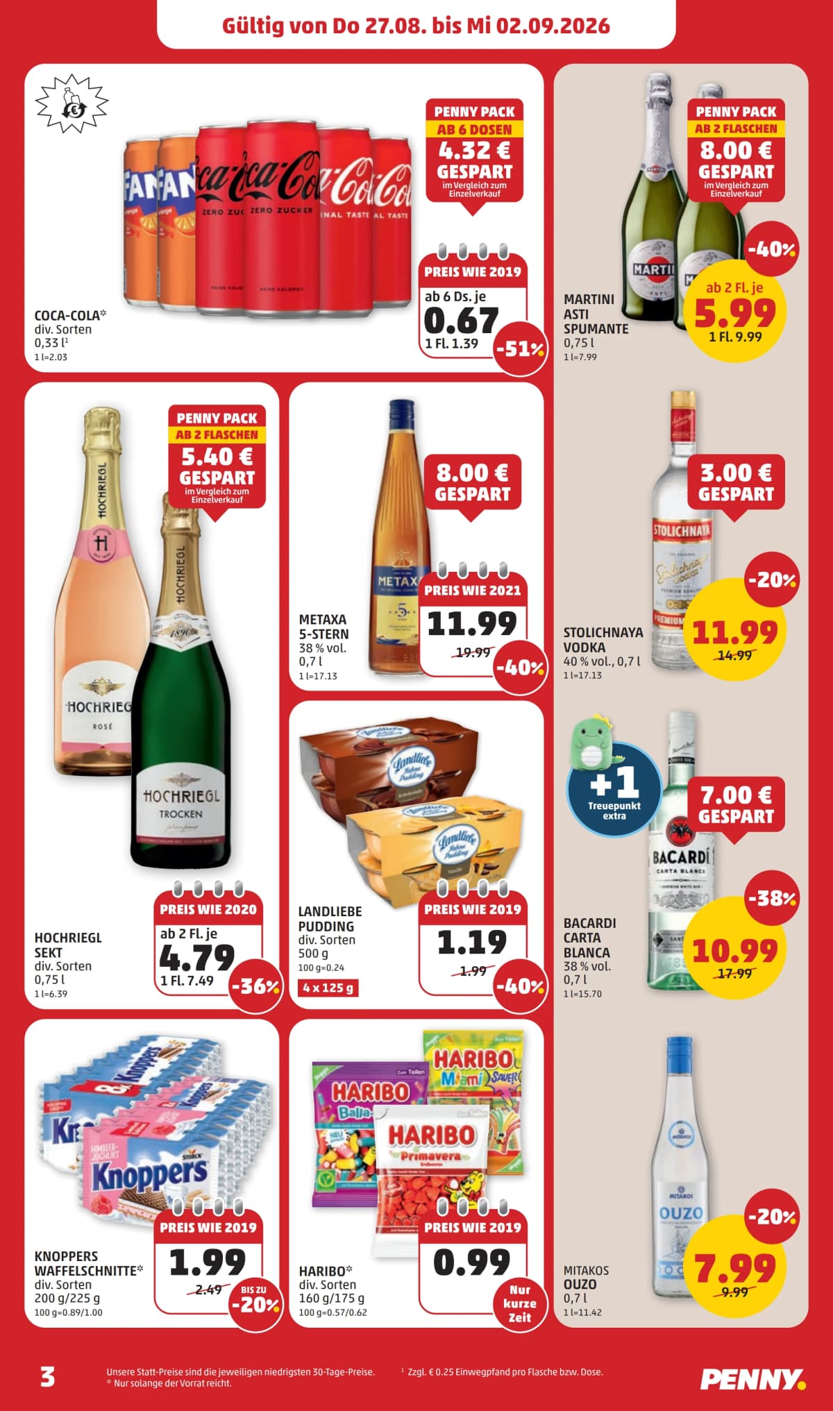 Seite 3 des Penny Flugblatts – Aktuelle Angebote ab 09.09.2026.