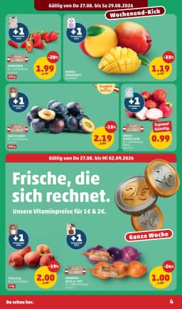 Seite 4 des Penny Prospekts Aktuelle Angebote