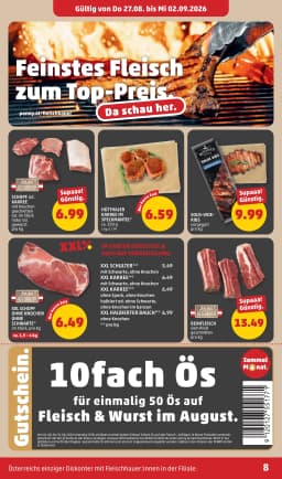 Seite 8 des Penny Prospekts Aktuelle Angebote