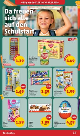 Seite 14 des Penny Prospekts Aktuelle Angebote