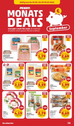 Seite 16 des Penny Prospekts Aktuelle Angebote