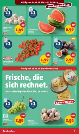 Seite 4 des Penny Prospekts Aktuelle Angebote