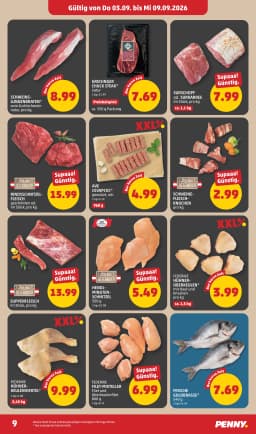 Seite 9 des Penny Prospekts Aktuelle Angebote