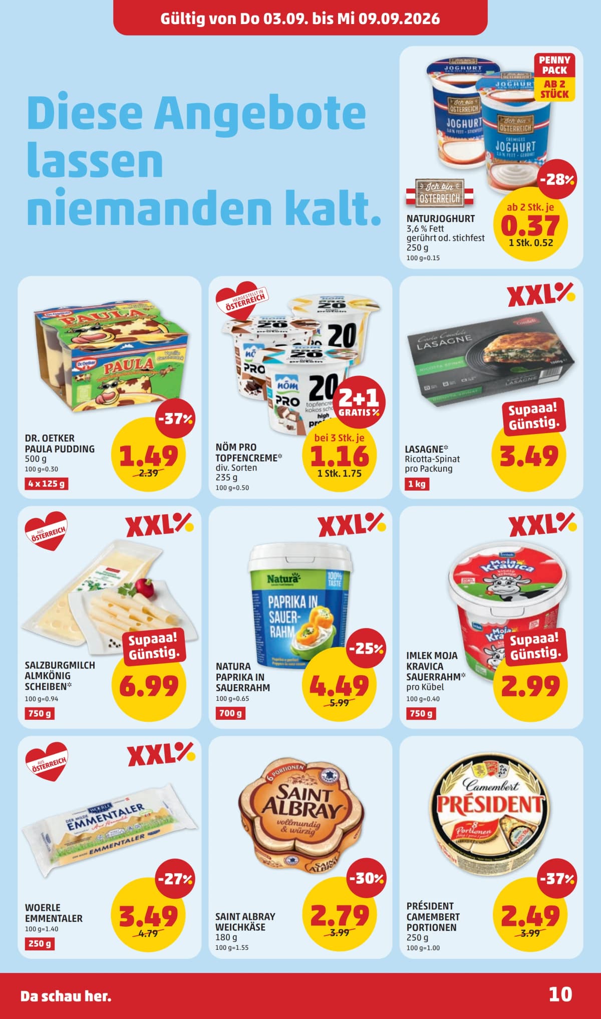 Seite 10 des Penny Flugblatts – Aktuelle Angebote