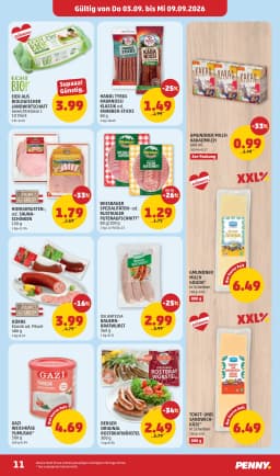 Seite 11 des Penny Prospekts Aktuelle Angebote