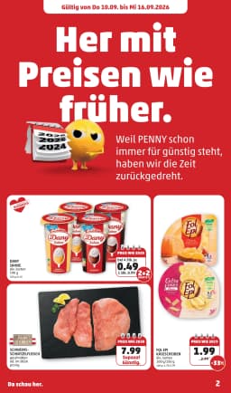 Seite 2 des Penny Prospekts Aktuelle Angebote