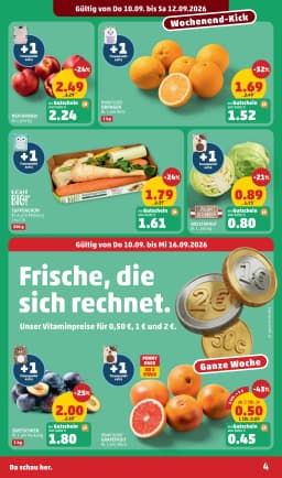Seite 4 des Penny Prospekts Aktuelle Angebote