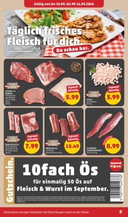 Seite 8 des Penny Prospekts Aktuelle Angebote