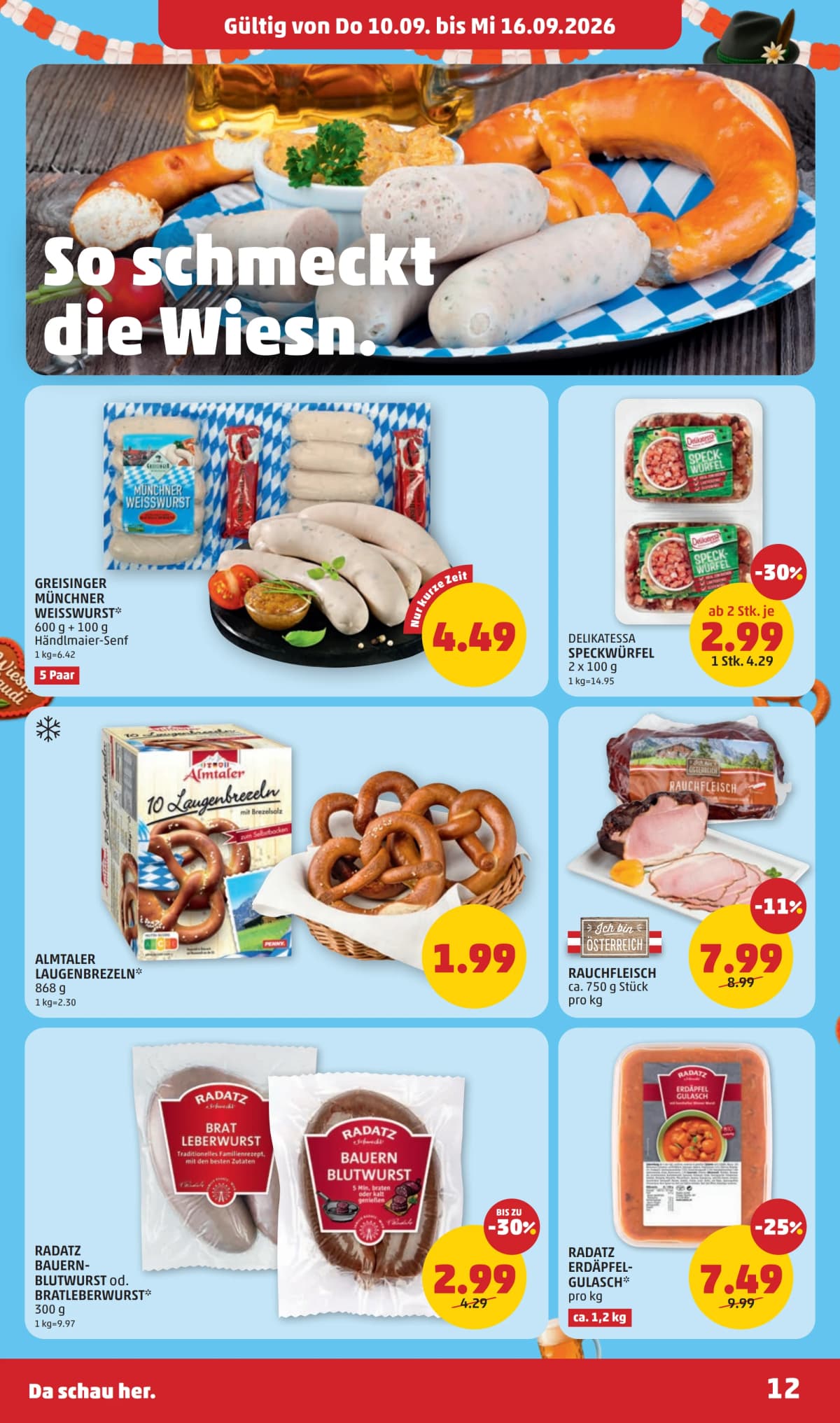 Seite 12 des Penny Flugblatts – Aktuelle Angebote ab 08.09.2026.