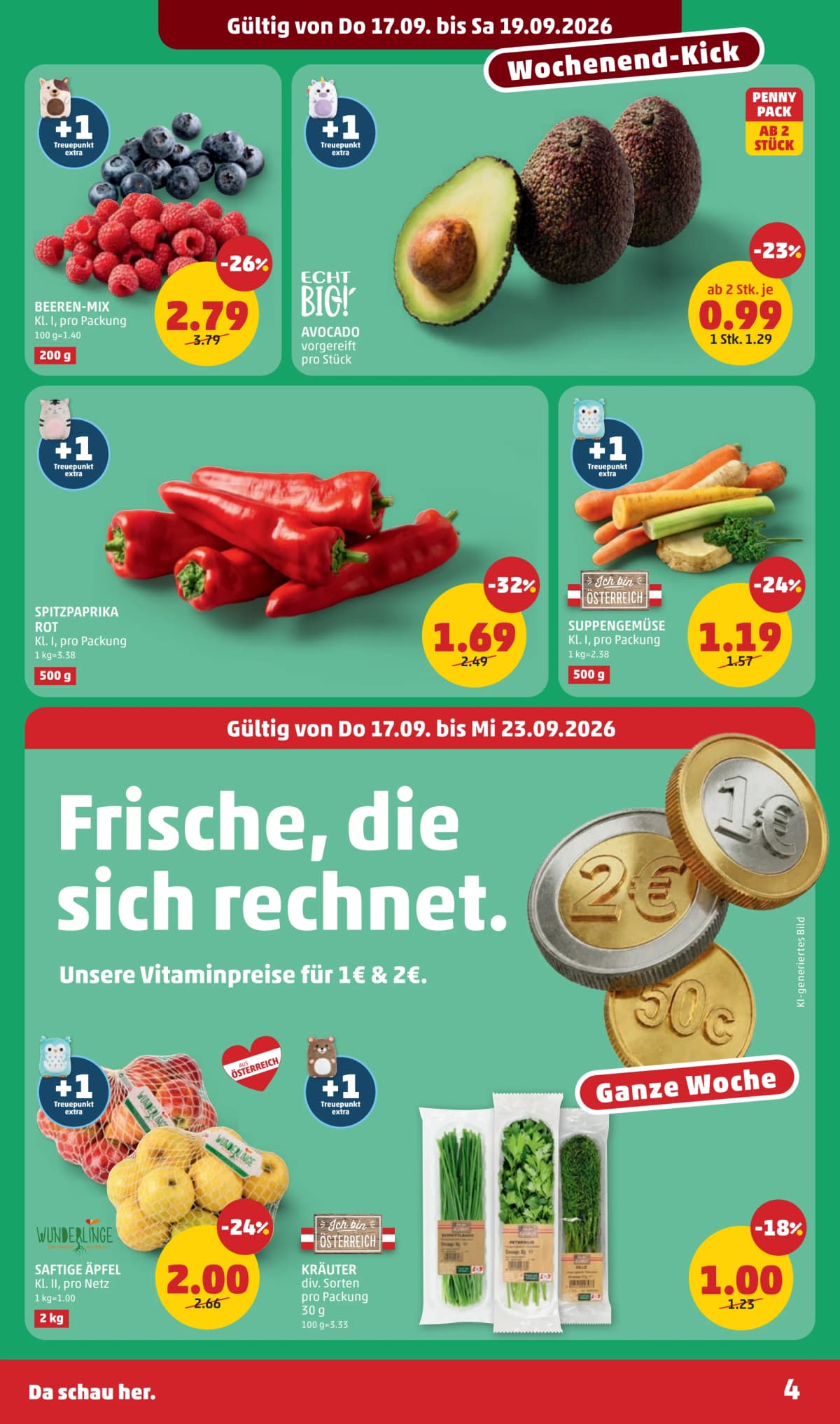 Seite 4 des Penny Flugblatts – Aktuelle Angebote