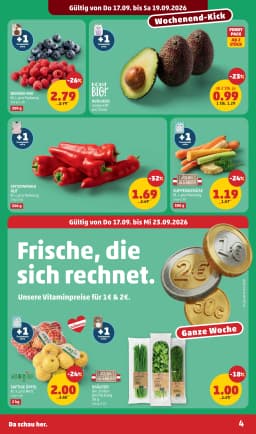 Seite 4 des Penny Prospekts Aktuelle Angebote
