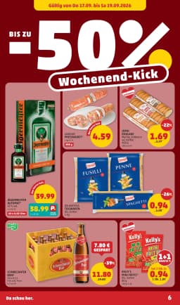 Seite 6 des Penny Prospekts Aktuelle Angebote