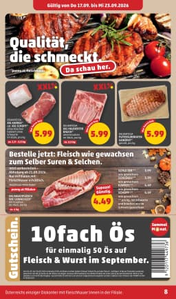 Seite 8 des Penny Prospekts Aktuelle Angebote