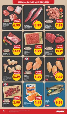Seite 9 des Penny Prospekts Aktuelle Angebote