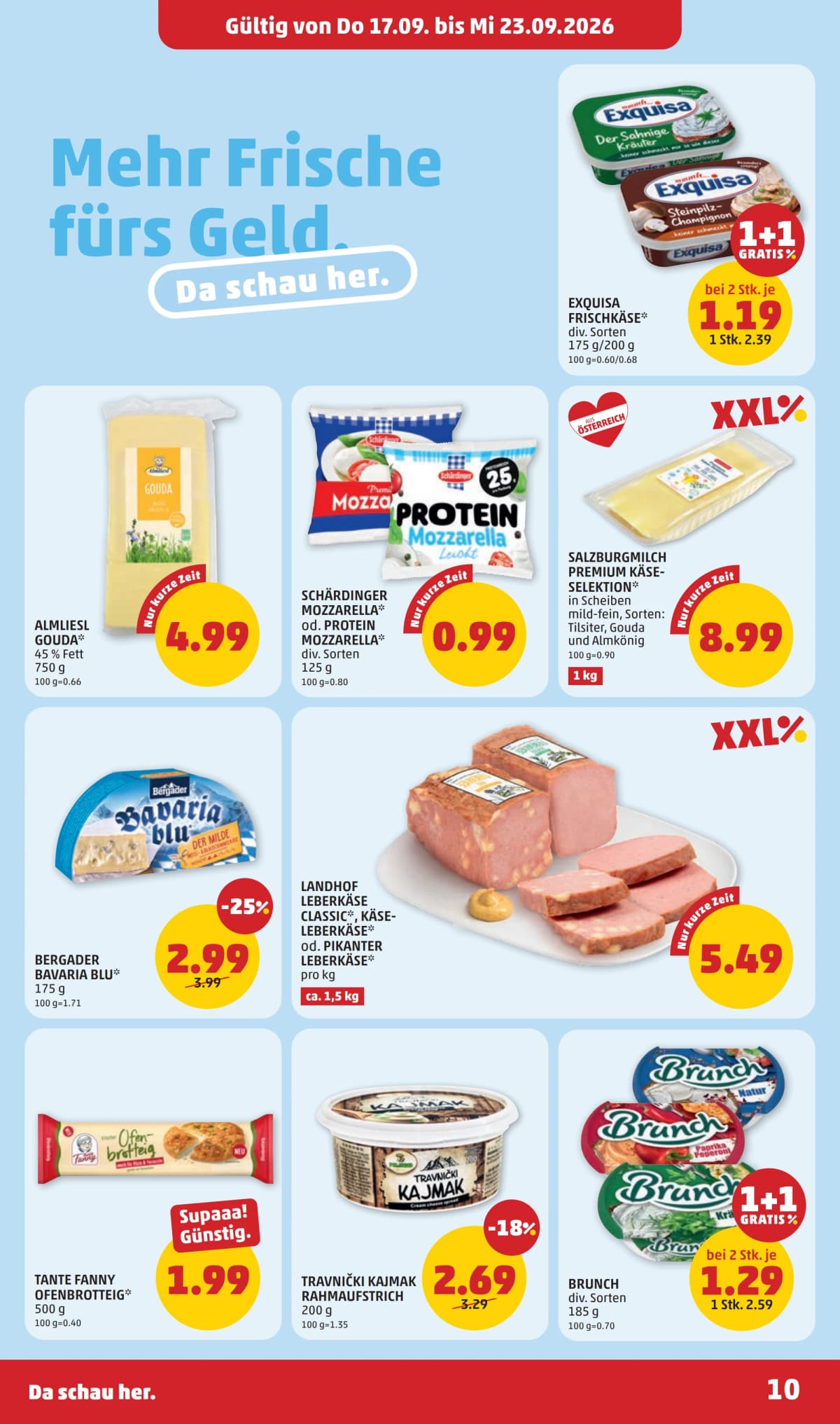 Seite 10 des Penny Flugblatts – Aktuelle Angebote