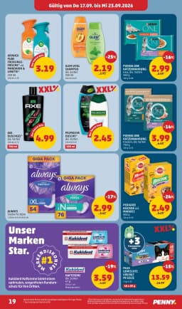Seite 19 des Penny Prospekts Aktuelle Angebote