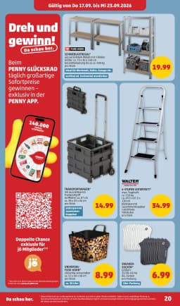 Seite 20 des Penny Prospekts Aktuelle Angebote