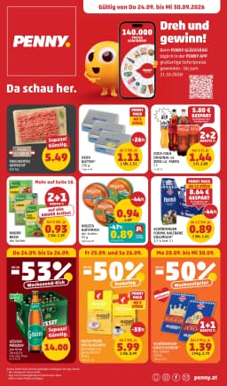 Seite 1 des Penny Prospekts Aktuelle Angebote