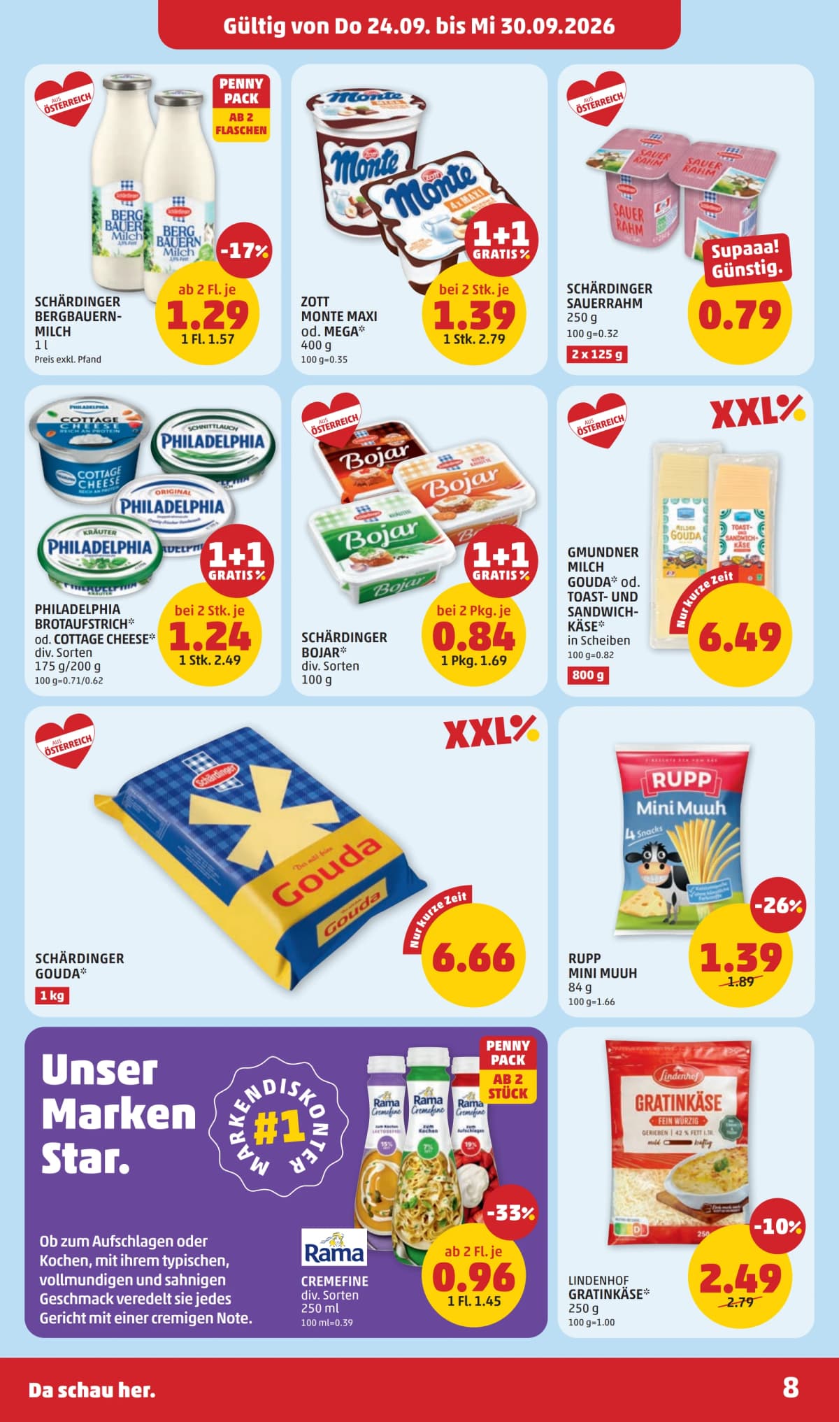 Seite 8 des Penny Flugblatts – Aktuelle Angebote