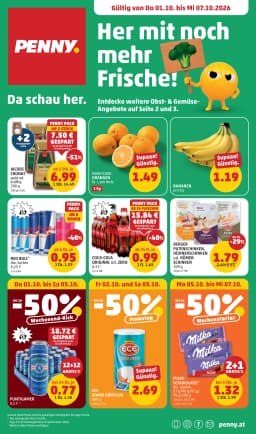Seite 1 des Penny Prospekts Aktuelle Angebote
