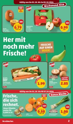 Seite 2 des Penny Prospekts Aktuelle Angebote